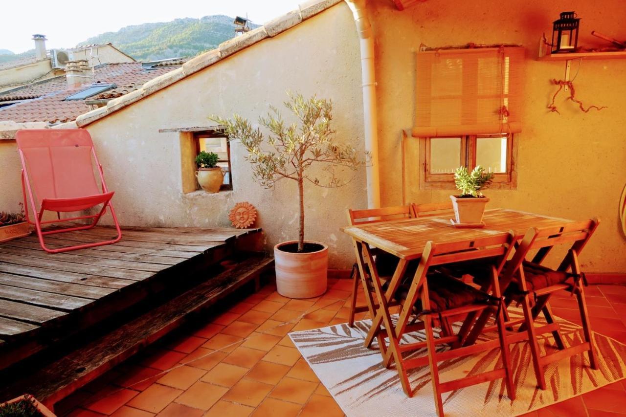 La Terrasse D'Olea, Au Coeur Du Village Buis-les-Baronnies Bagian luar foto
