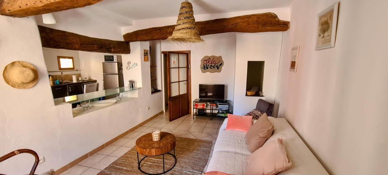 La Terrasse D'Olea, Au Coeur Du Village Buis-les-Baronnies Bagian luar foto