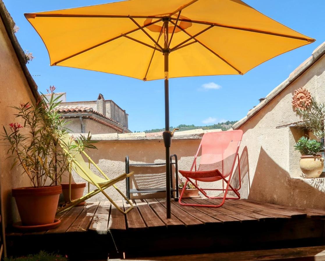 La Terrasse D'Olea, Au Coeur Du Village Buis-les-Baronnies Bagian luar foto